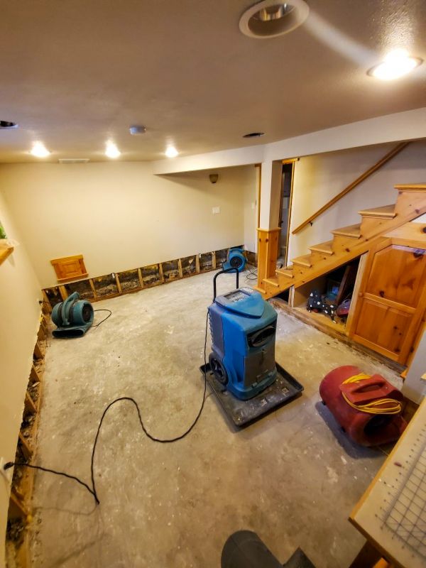 Basement Floor Installation