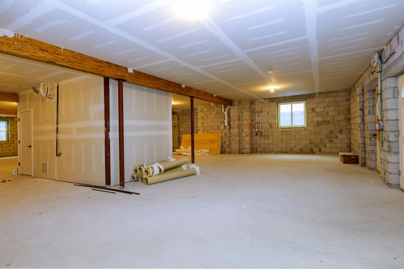 Basement Floor Installation