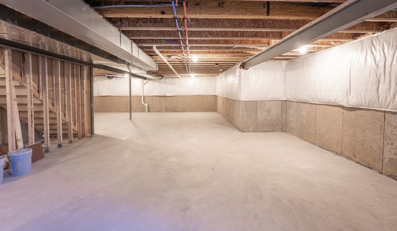 Basement Floor Installation