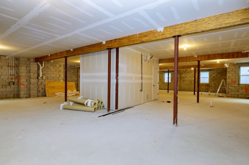 Basement Floor Installation